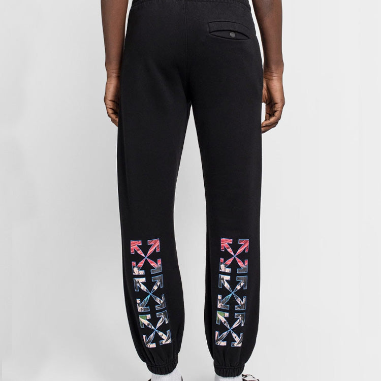 Off-White Mens Fw20 Arrows Print Track Pants OMCH030E20FLE0041010