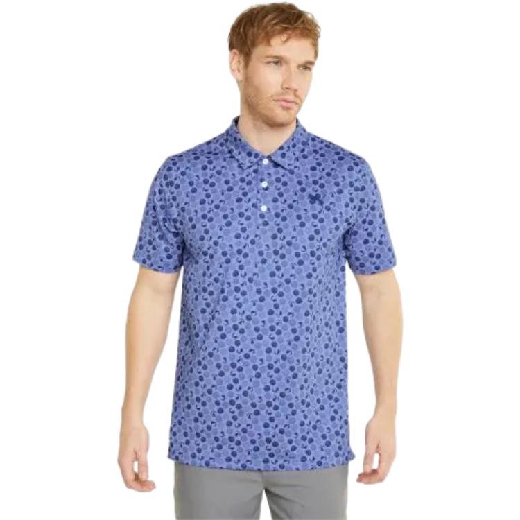 PUMA Mattr Beach Trip Polo Shirt 'Blue' 535444-03