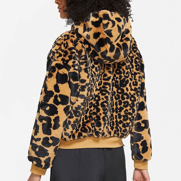 (WMNS) Air Jordan Casual Cozy Half Zipper Hoodie Element Gold CW6482-760