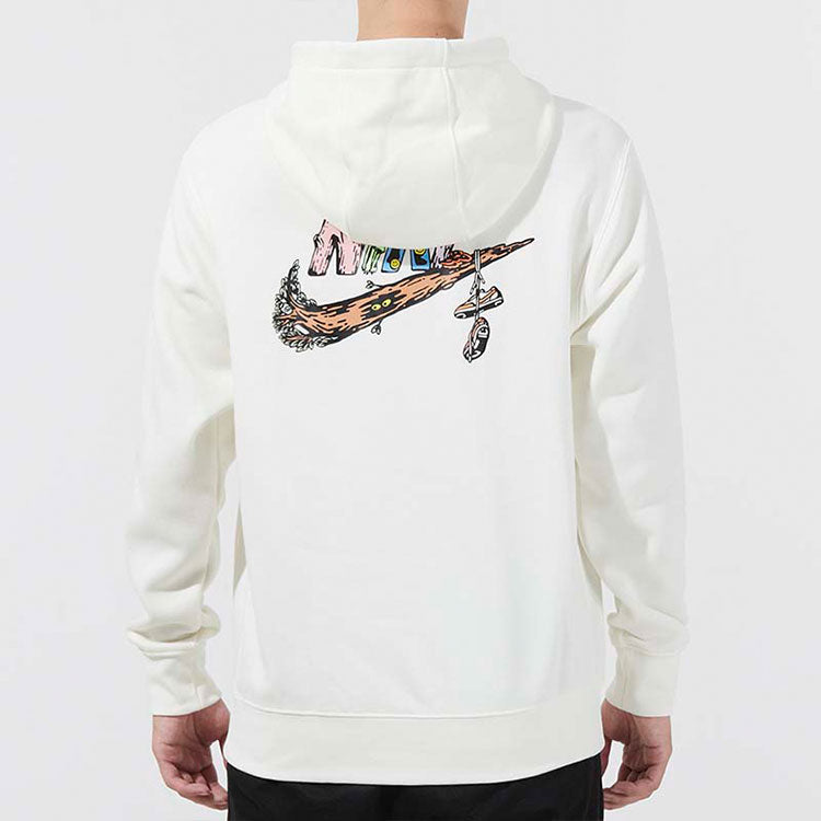 Men's Nike Alphabet Logo Pullover Creamy White DM2250-133