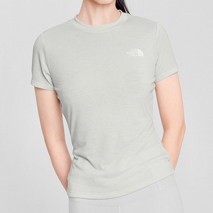 THE NORTH FACE Outdoor Short Sleeve Gray 4NAT-9B8