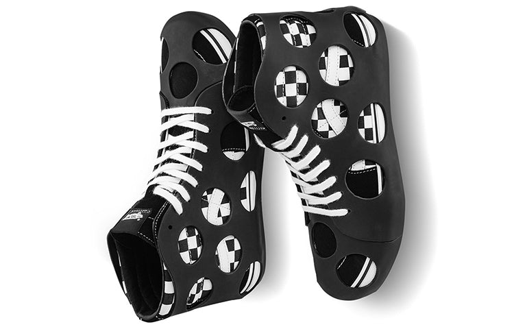 Vans SK8-HI Cage VLT LX 'Polka Dot Checkered - Black' VN0A5FBW2UG