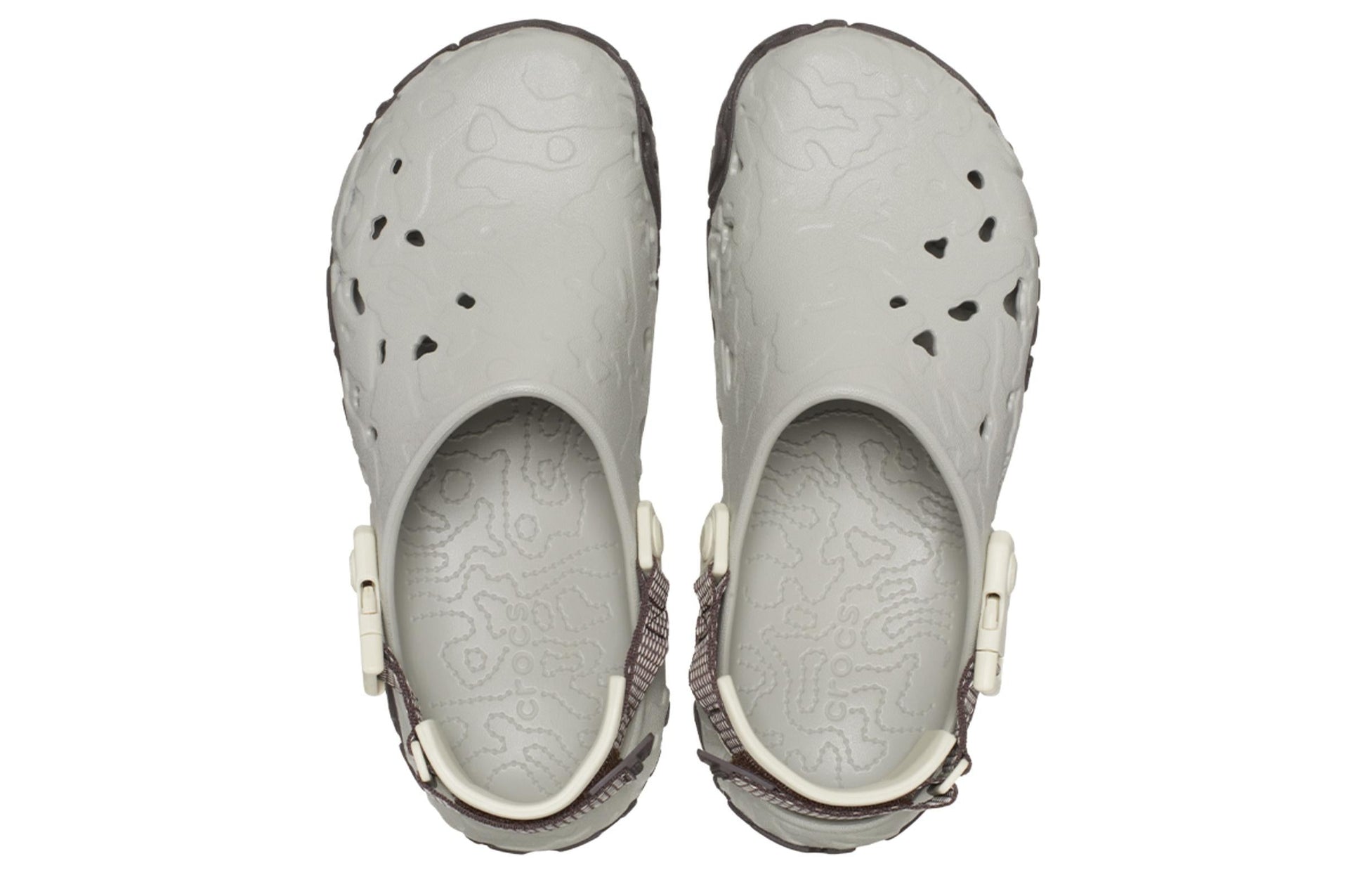 Crocs All Terrain Atlas Clogs 'Grey Black' 208391-1LN