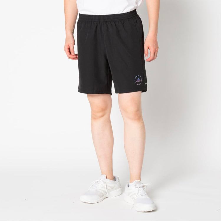 adidas Run It Club Reflective Alphabet Running Sports Shorts Black GN4153