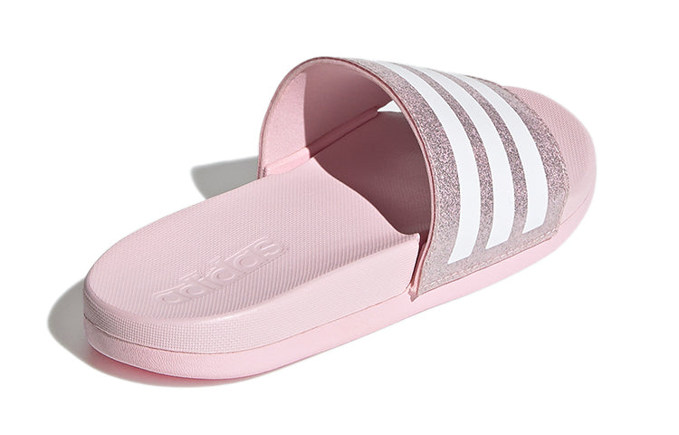 (GS) adidas Adilette Comfort Slide J 'Clear Pink Glitter' FY8834