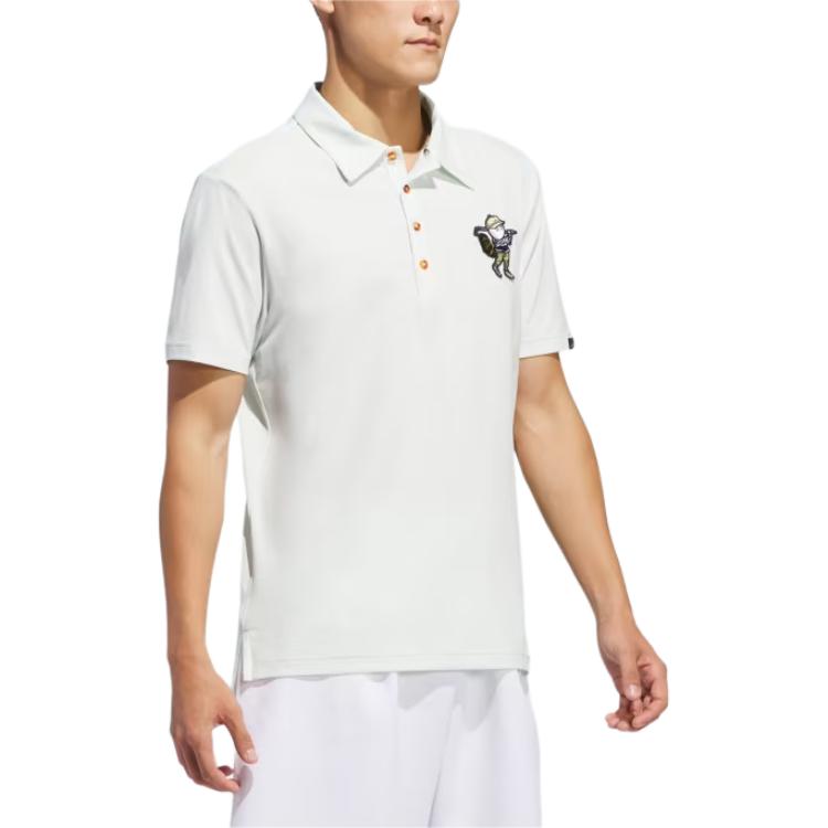 adidas x Malbon Polo Shirt Asia Sizing 'Crystal Jade' IN7570