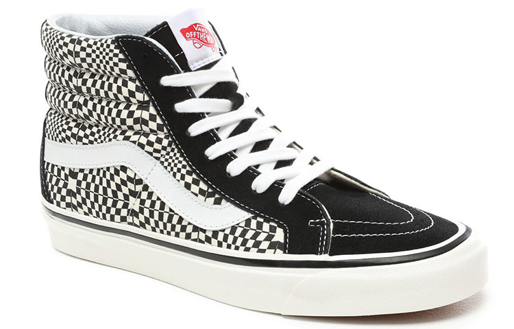 Vans SK8-HI 38 DX 'Warp Check - Black White' VN0A38GFVMY