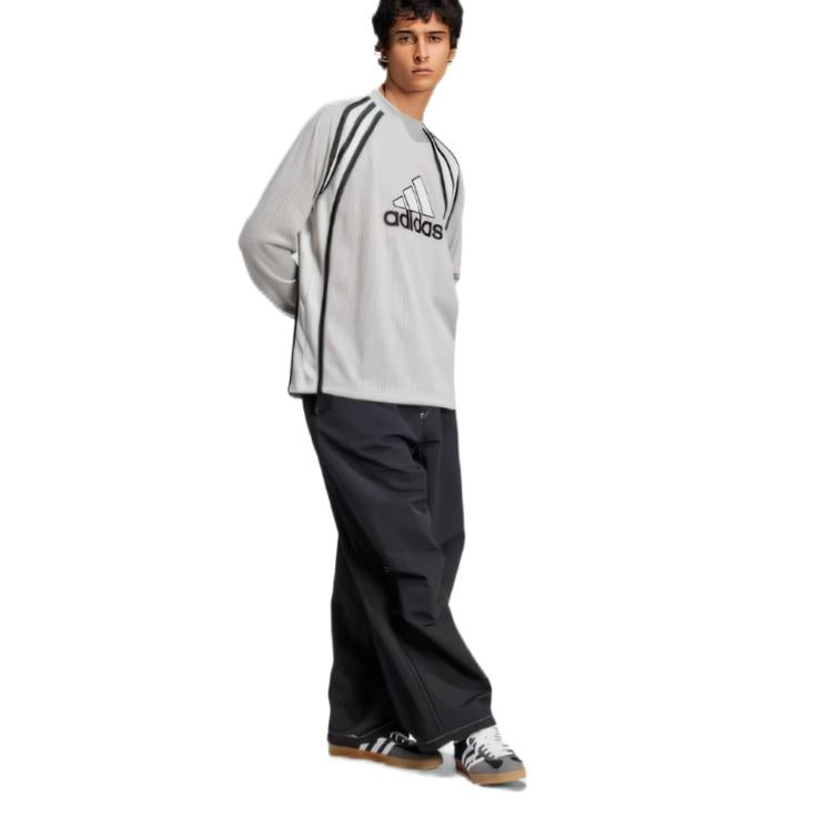 adidas Warm-Up Top Asia Sizing 'Grey' JD5375