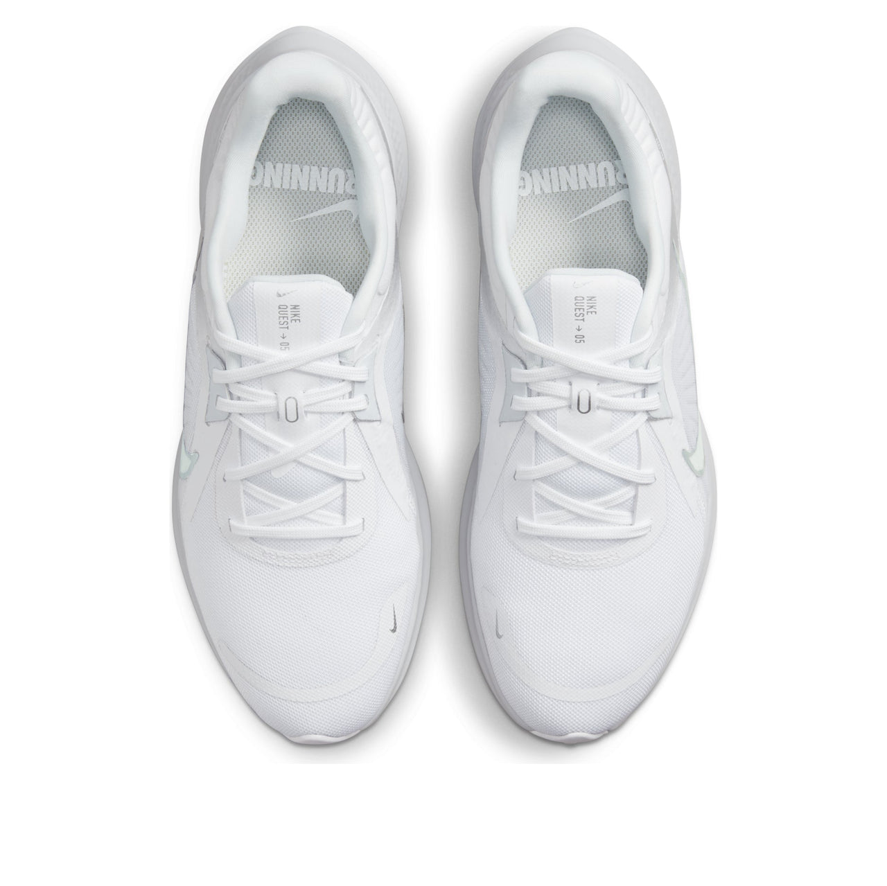 (WMNS) Nike Quest 5 'White Metallic Silver' DD9291-100