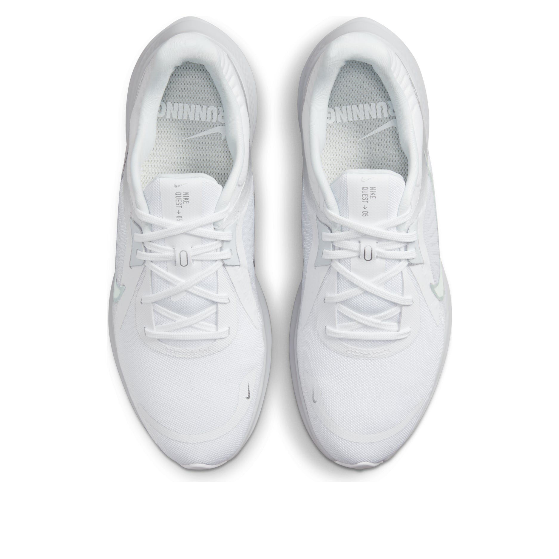 (WMNS) Nike Quest 5 'White Metallic Silver' DD9291-100
