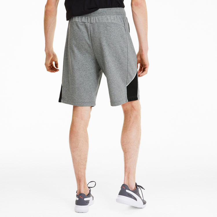 PUMA Logo Shorts 'Grey' 582838-03