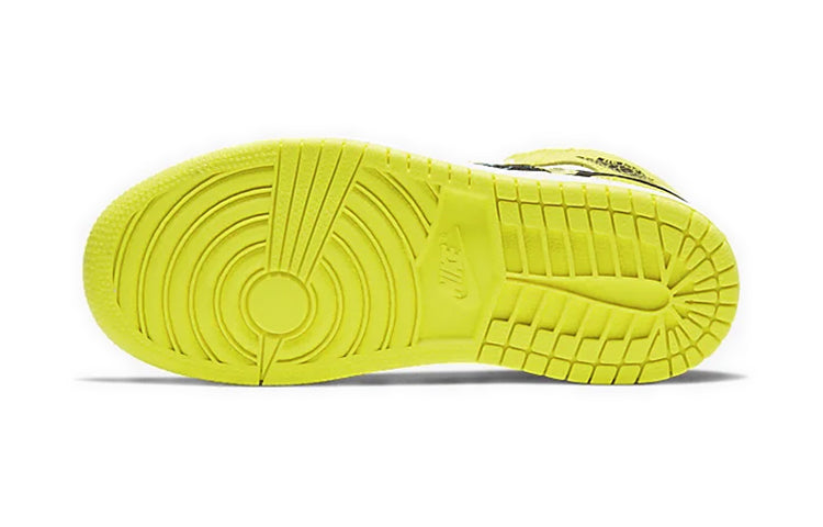 (PS) Air Jordan 1 Mid SE 'Rose Patch - Dynamic Yellow' AV5173-700