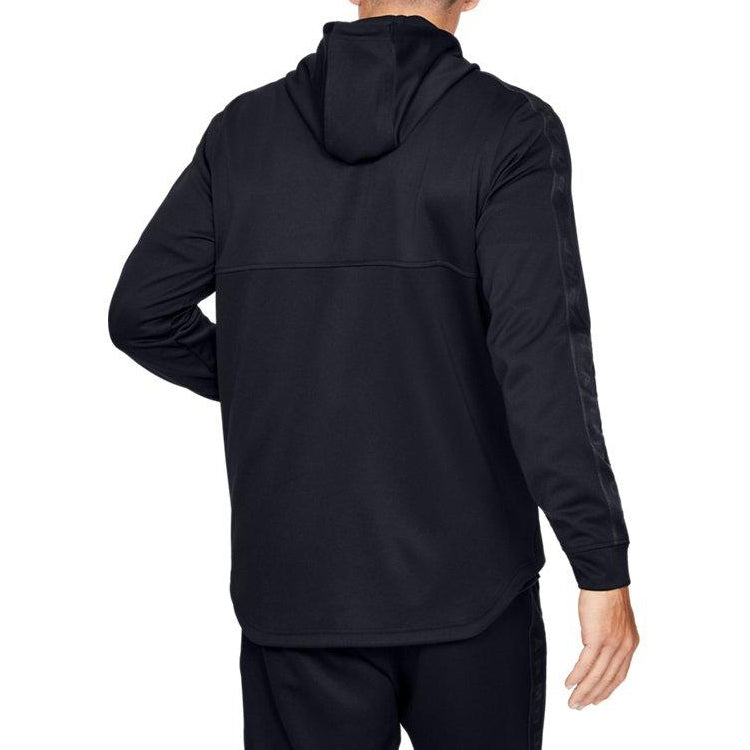 Men's Under Armour Alphabet Printing Hooded Jacket Black 1345543-001