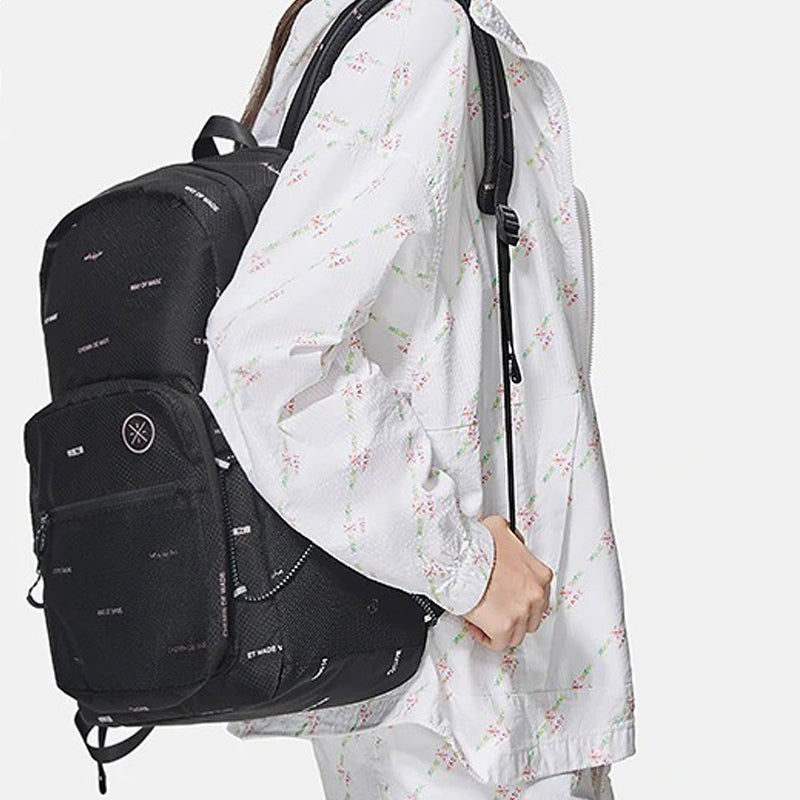 Li-Ning Way Of Wade Logo Backpack 'Black' ABSS181-1