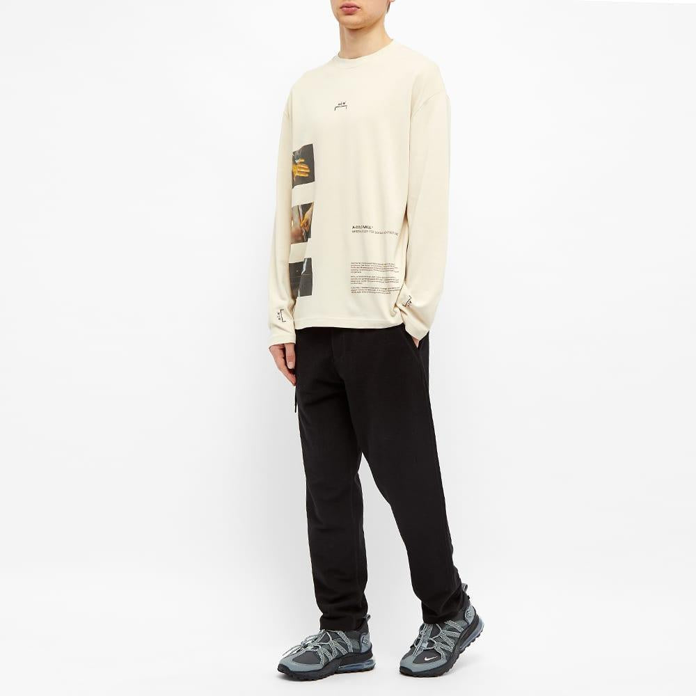 A-COLD-WALL* SS20 Long Sleeve Glass Blower Tee Logo Tee ACWMTS006WHL-AL