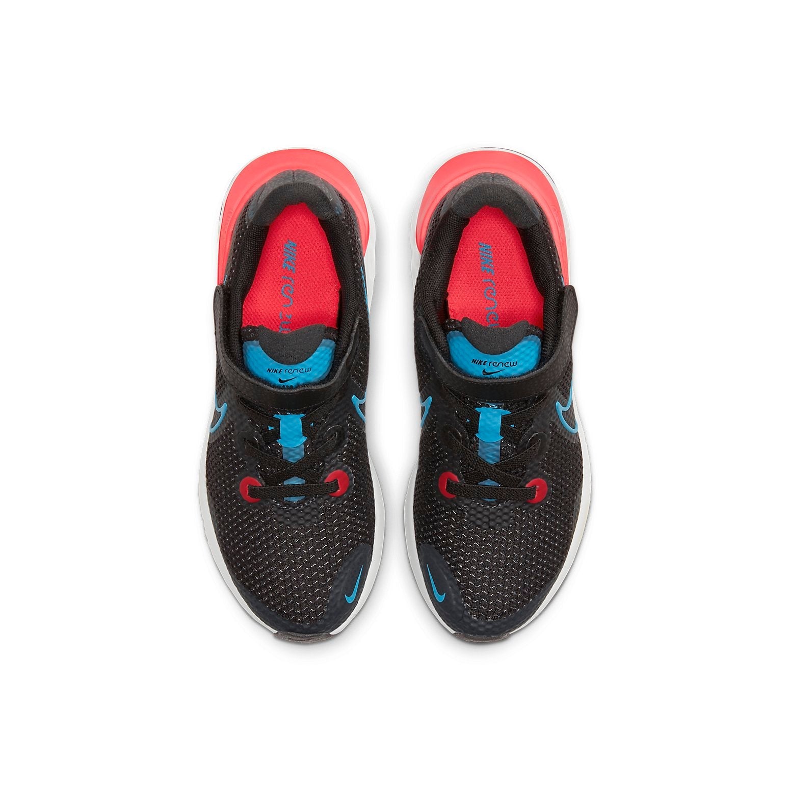 (PS) Nike Renew Run 'Black Blue Pink' CT1436-090