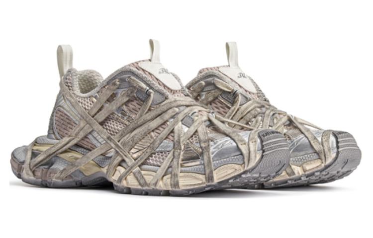 Balenciaga 3XL Extreme Lace sneakers 'Light Beige Mesh and Polyurethane' 778698W3XLL9191