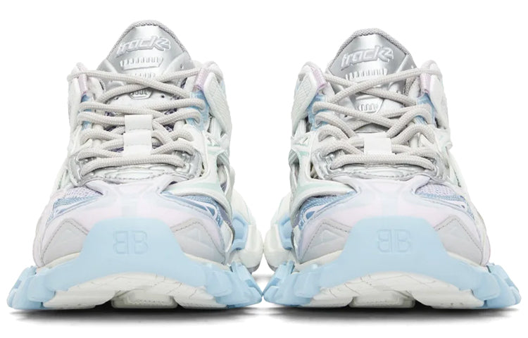 (WMNS) Balenciaga Track.2 Sneaker 'White Light Blue' 568615W2GN39045