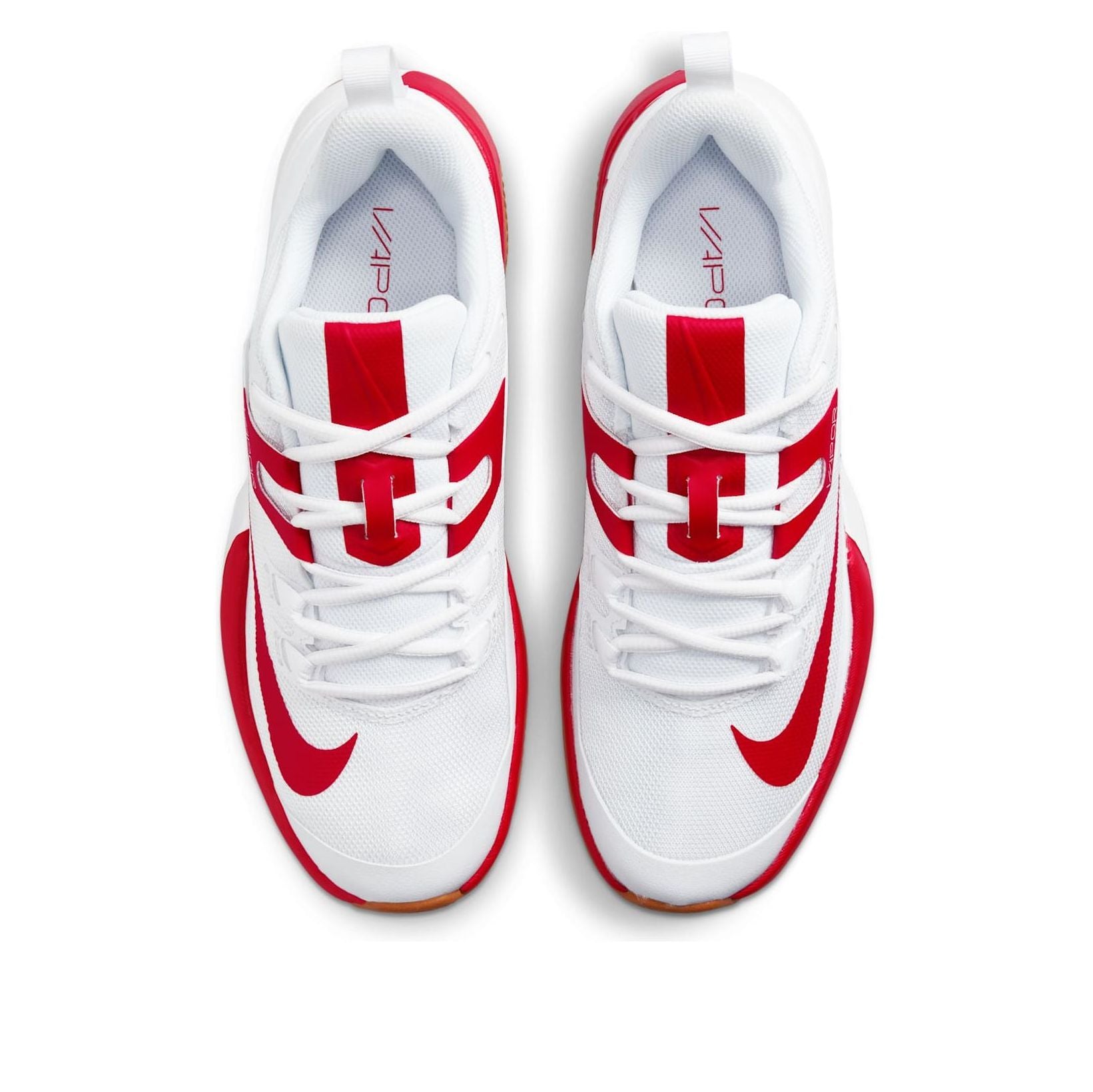 (WMNS) Nike Court Vapor Lite 'White Red' DH2945-188