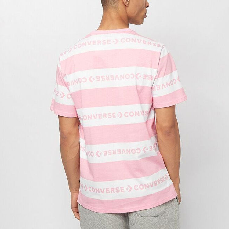 Converse Wordmark Logo T-Shirt Asia Sizing 'Pink' 10008561-A02