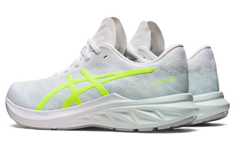 (WMNS) ASICS DynaBlast 3 'White Safety Yellow' 1012B289-100