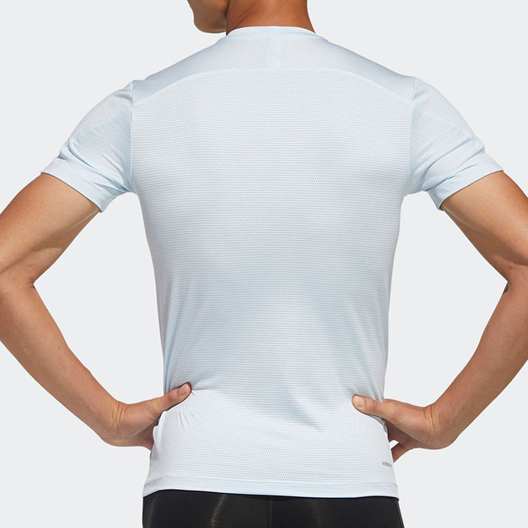 adidas Training Sports Short Sleeve Tee 'Light Sky Blue' GM5067