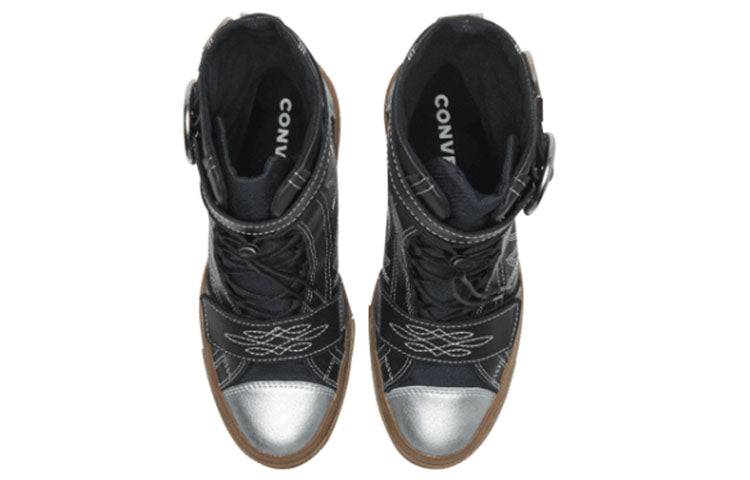 (WMNS) Converse Chuck Taylor All Star GR 82 Space Cowgirl 'Black Silver' 565004C