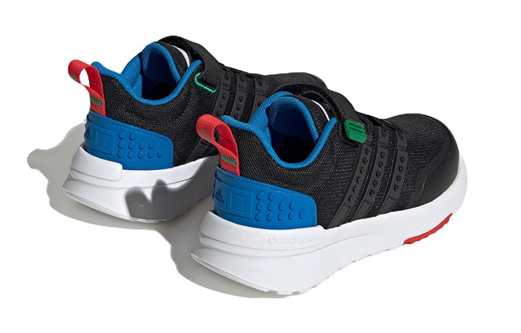 (GS) adidas Racer TR21 x LEGO 'Black Shock Blue' HQ1314
