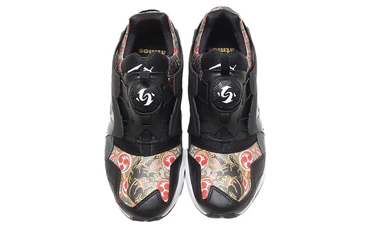 PUMA  x Atmos x Three Tides Tattoo Disc Blaze 'Black' 393828-01
