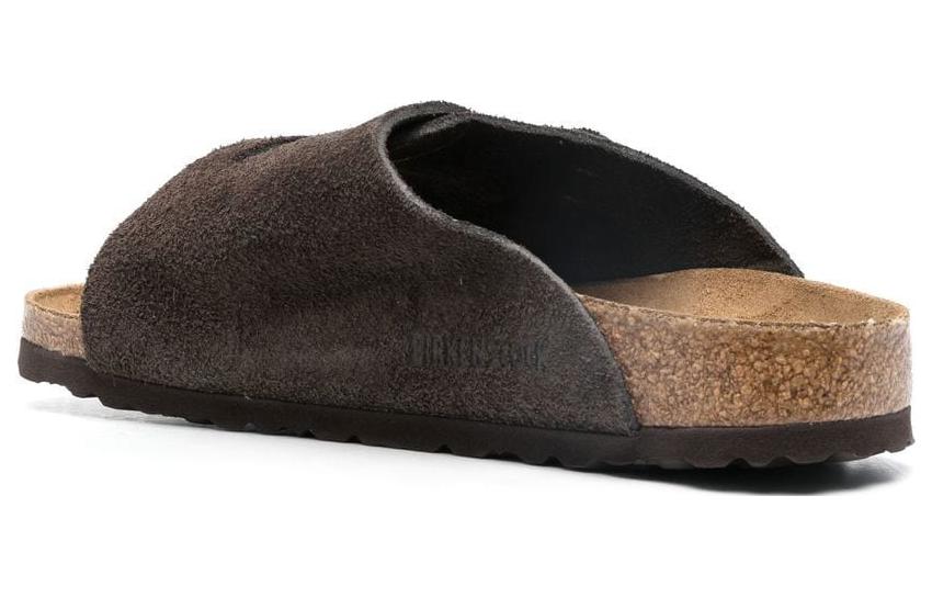 Birkenstock Zrich Suede Leather Narrow Fit 'Mocca' 1024641