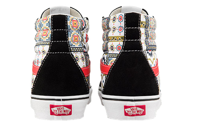 Vans SK8-HI Reissue 'Moroccan Tile Check - Orange' VN0A4BV8687