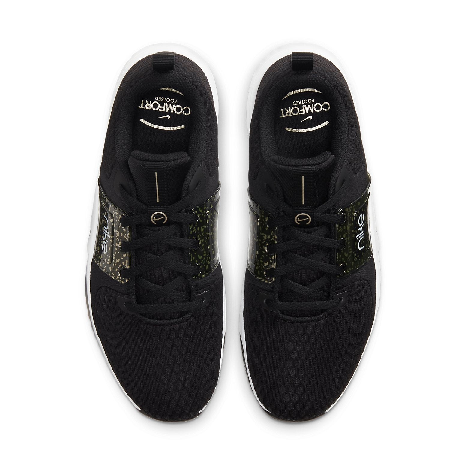 (WMNS) Nike Renew In-Season TR 10 Premium 'Black Metallic Gold' CV0196-001