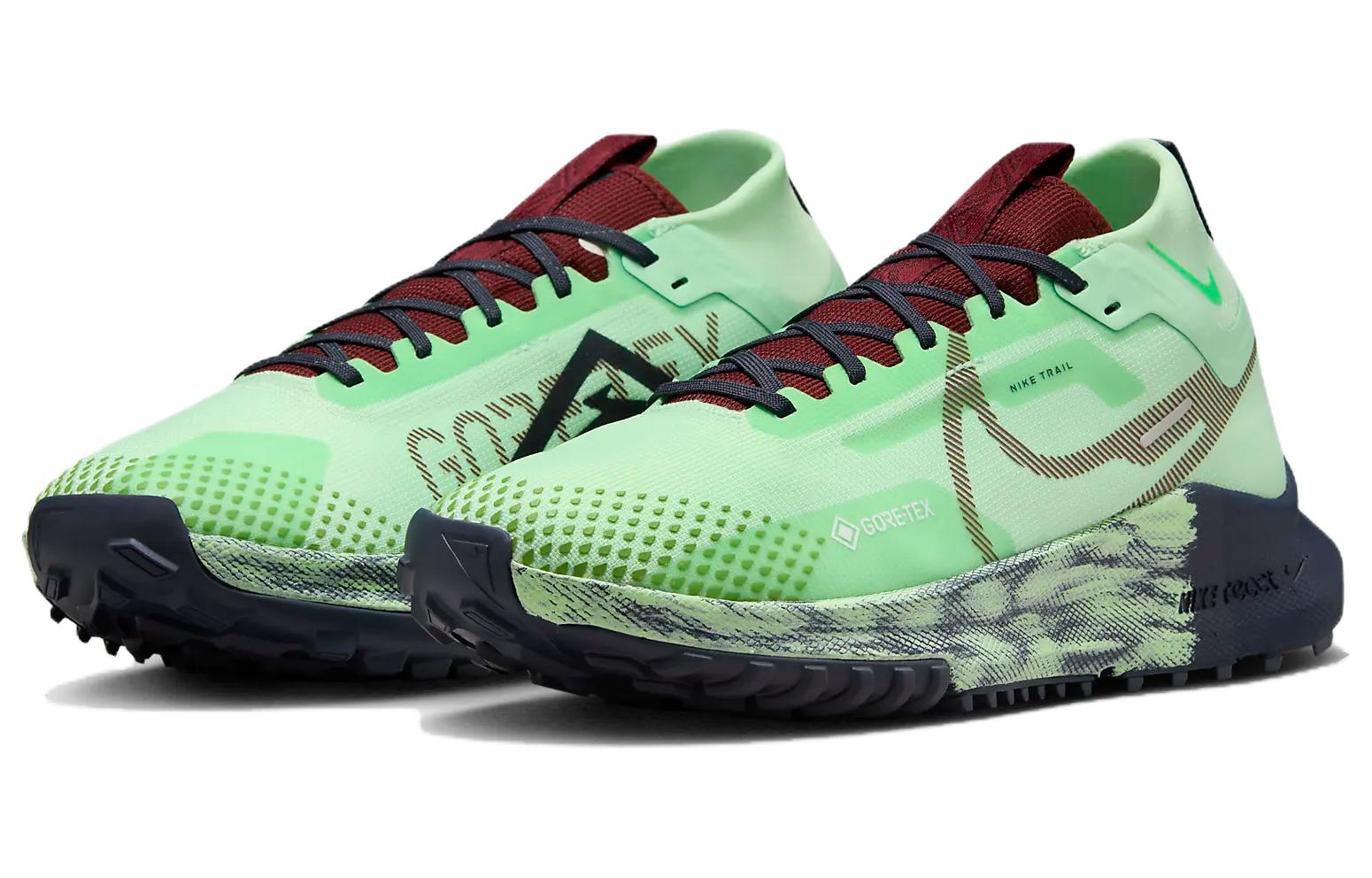(WMNS) Nike React Pegasus Trail 4 GTX 'Vapor Green Dark Thunder Blue' DJ7929-303