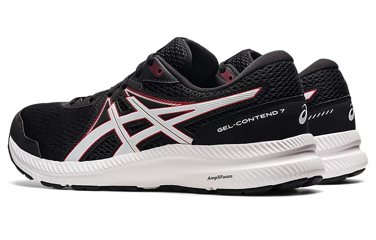 ASICS Gel-Contend 7 4E Wide 'Black Electric Red' 1011B039-008