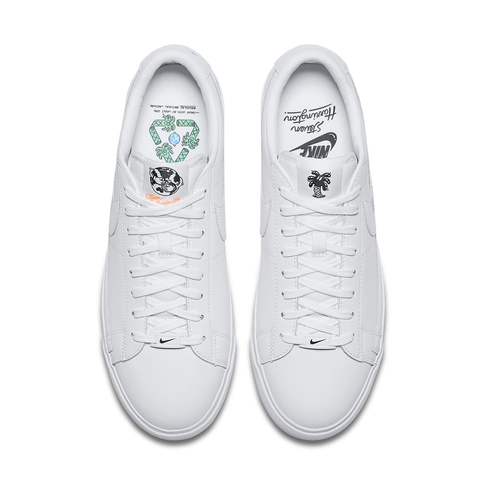 Nike Steven Harrington x Blazer Low Flyleather QS 'Earth Day' CI5546-100
