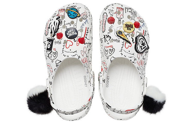 (WMNS) Crocs Cruella 2 x Classic Clog 'Stay Weird' 207402-100