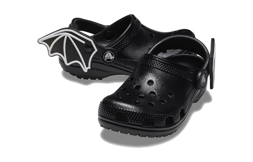 (TD) Crocs Classic I Am Bat Clogs 'Black White' 209232-001