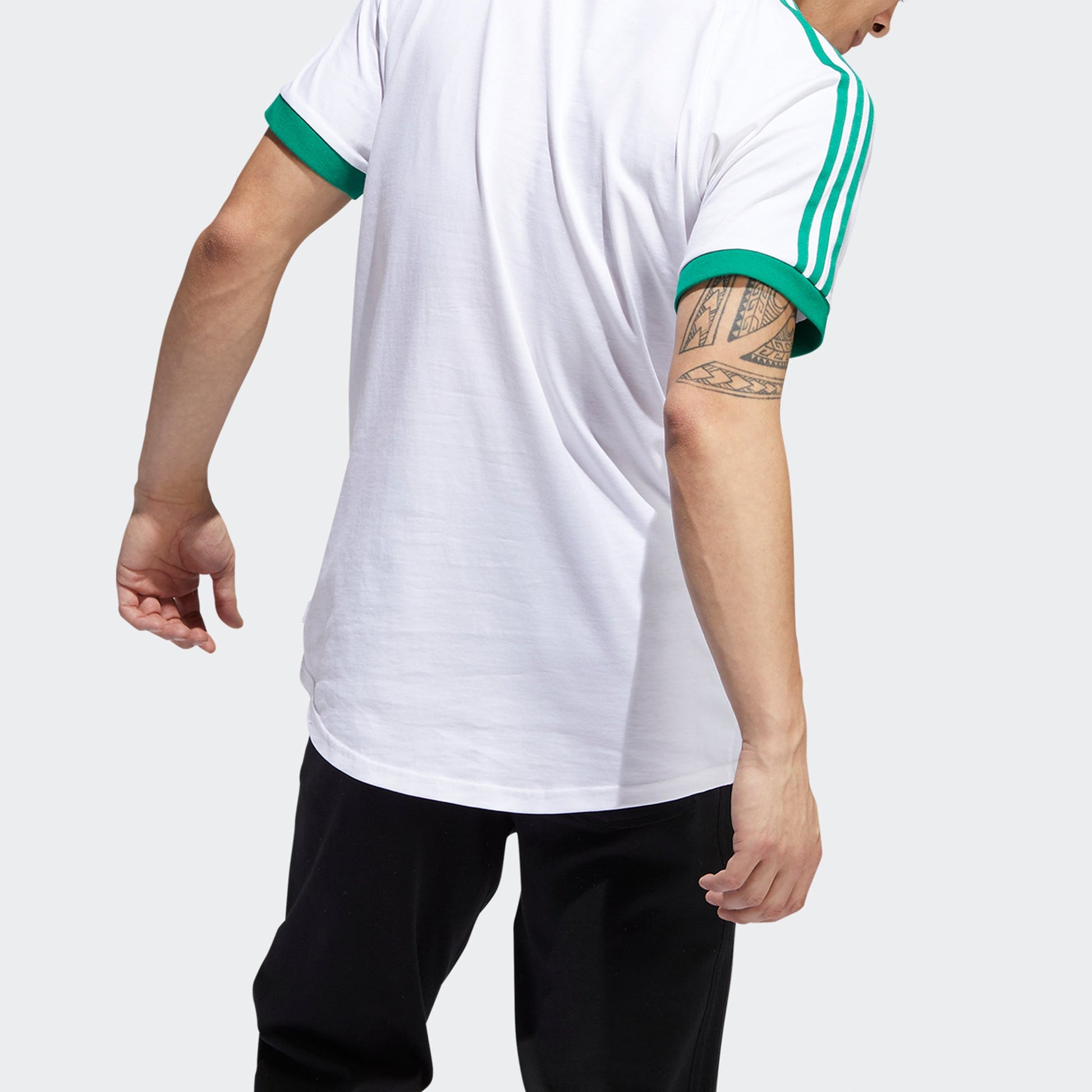 adidas originals Printing Casual Sports Round Neck Short Sleeve White EC7376