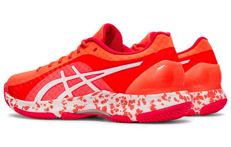 (WMNS) ASICS Netburner Super FF Running Shoes Orange/White 1072A014-700