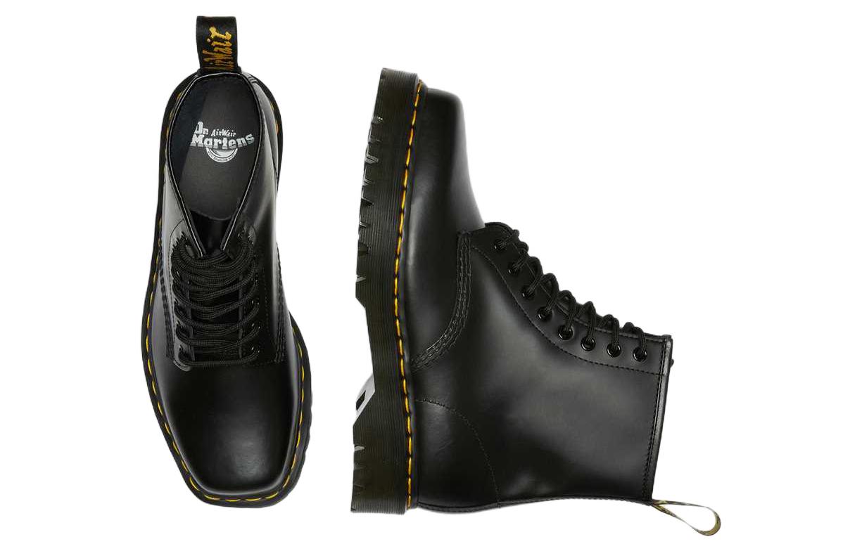 Dr. Martens 1460 Bex Squared Toe Leather Lace Up Boots 'Black' 27886001