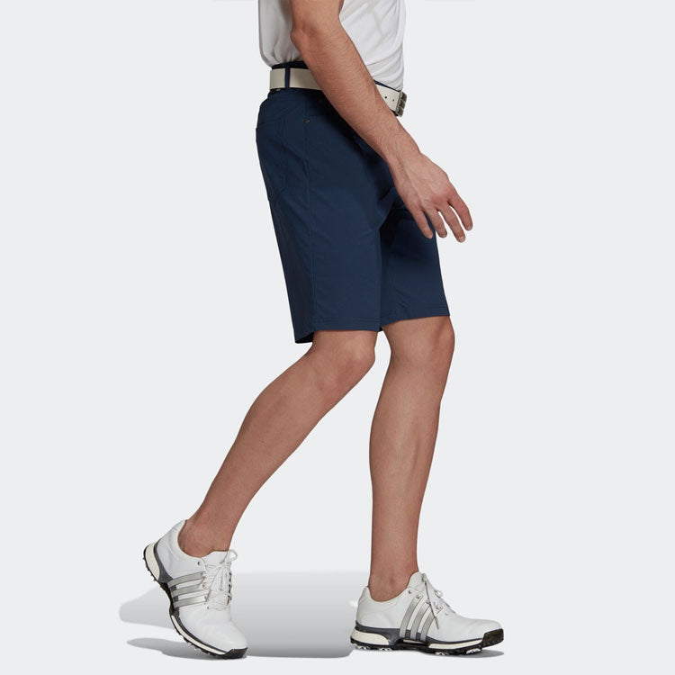 adidas Go-to 5pkt Sh Solid Color Golf Sports Shorts Navy Blue GM0032
