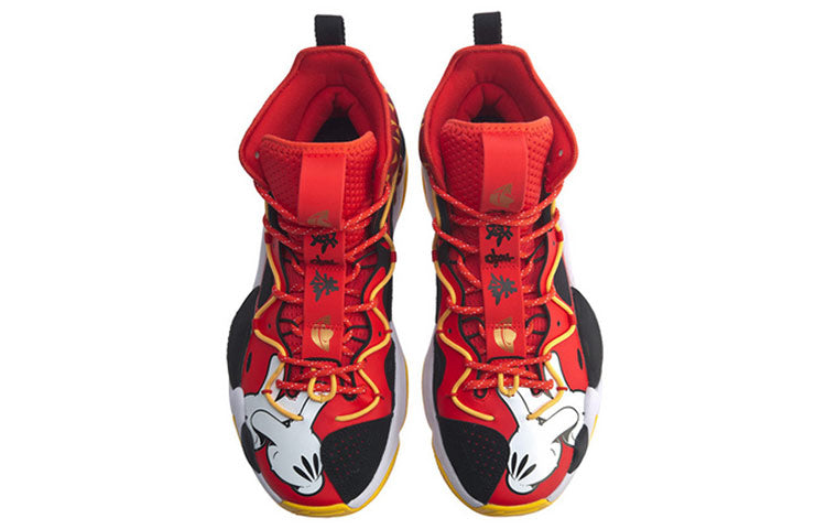 Li-Ning Airstrike 6 High-Top Red/Yellow ABAQ011-6