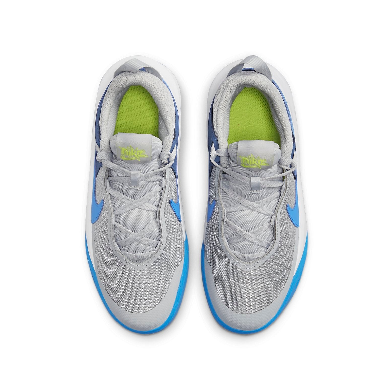 (GS) Nike Team Hustle D10 'Grey Fog Mystic Navy' CW6735-011