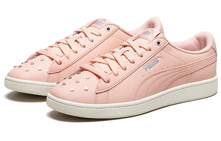 (WMNS) PUMA Vikky V2 Studs Pink/White 369111-02