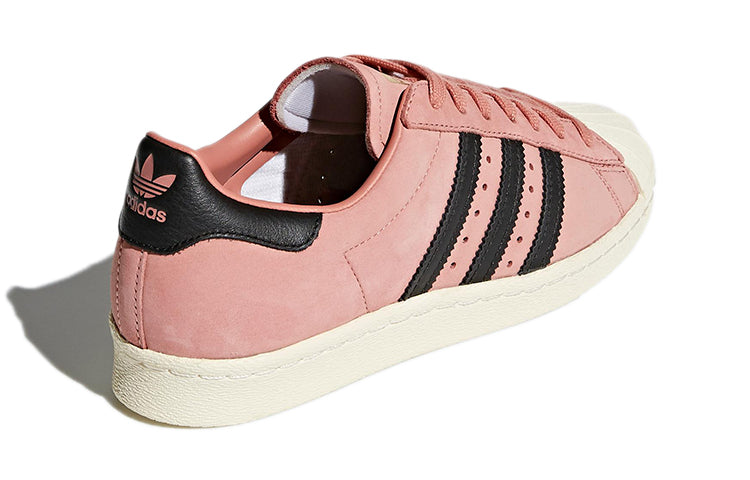 (WMNS) adidas Originals Superstars 80s 'Pink/Black' CQ2513