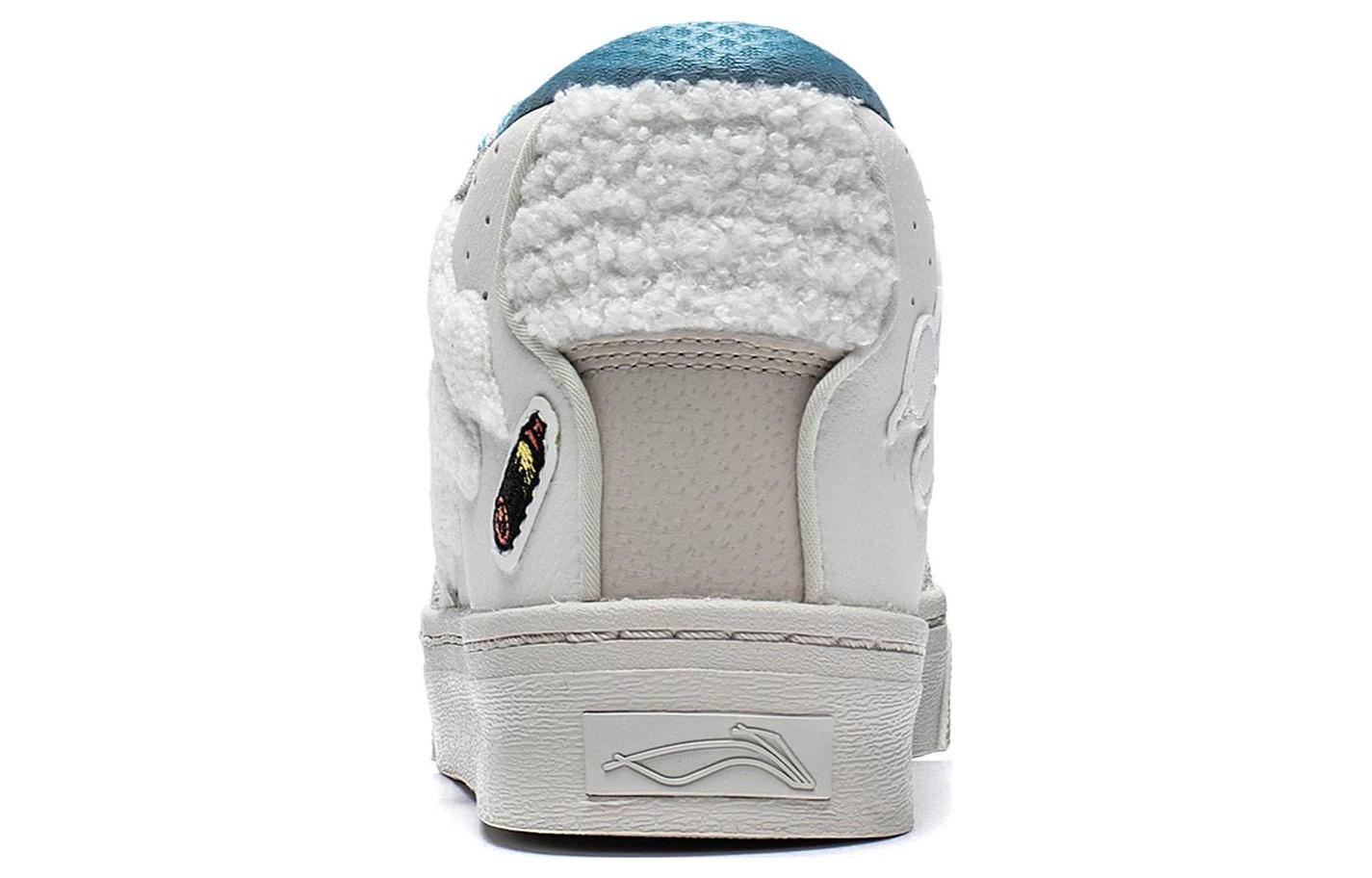 (WMNS) Li-Ning BadFive Wave 180 x Pablo Lentile 'Pearl White' AECS054-3