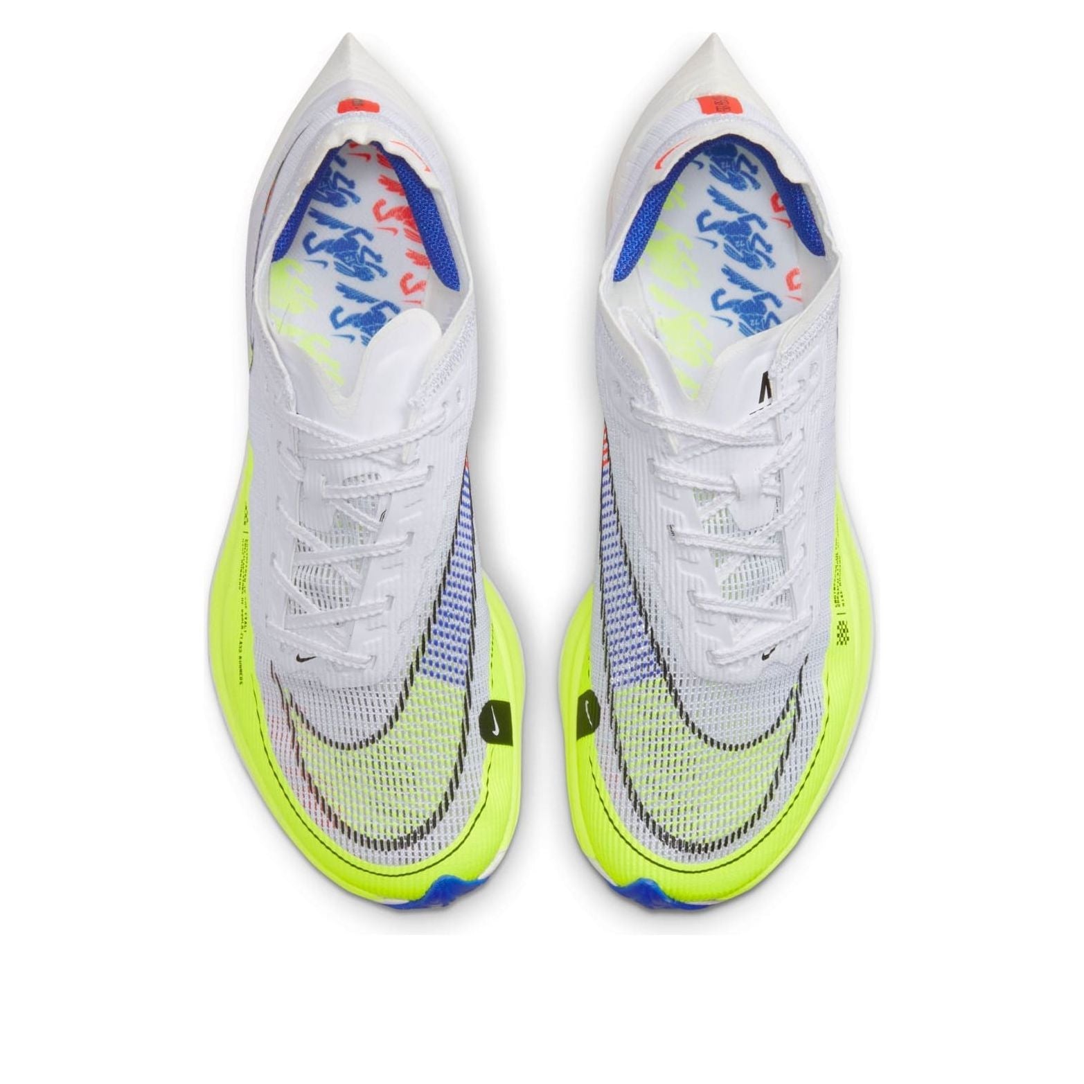 (WMNS) Nike ZoomX Vaporfly Next% 2 'White Volt Racer Blue' CU4123-103