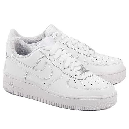 (GS) Nike Air Force 1 Low 'White' 314192-117