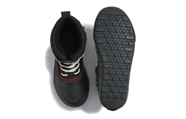 Vans Standard Zip Snow MTE Boots 'Black Red' VN0A5JI5BLA