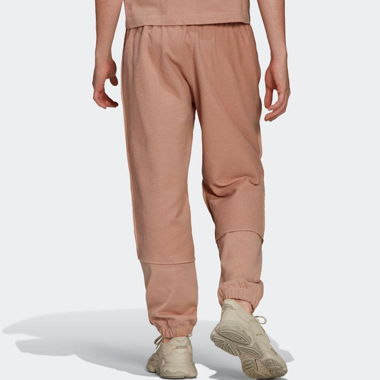 adidas Solid Color Bundle Feet Straight Sweatpants Japanese Version Men's Brown HP0432
